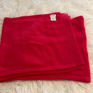 J.Crew 🧣 length 72” wide 15” color pink soft